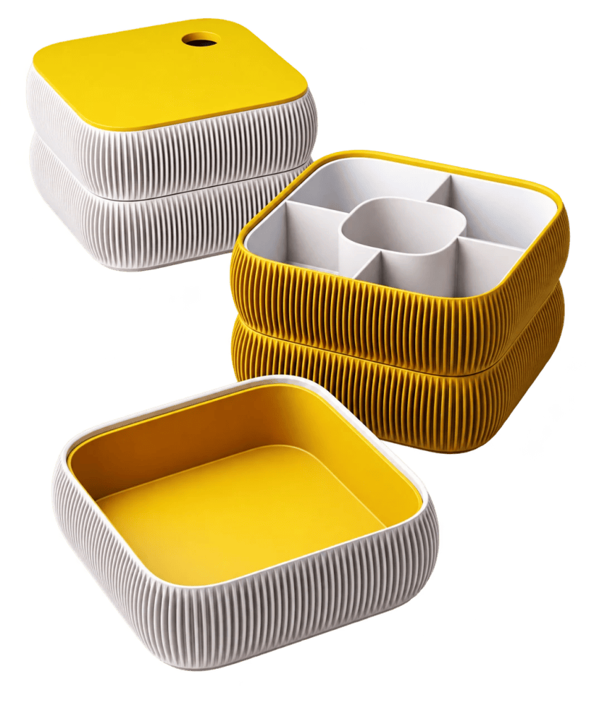 Square Stacking Tray by Studio Loup