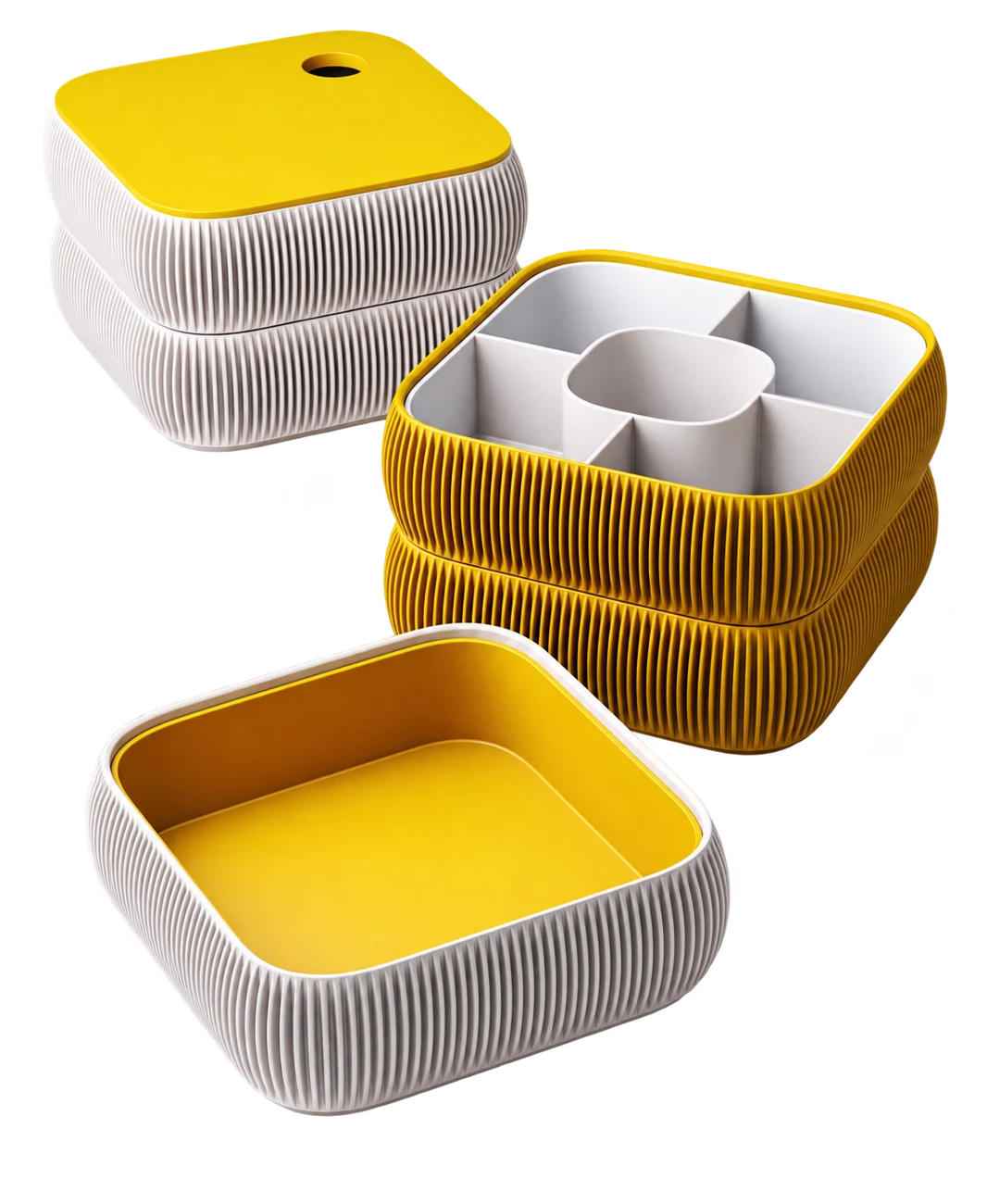 Square Stacking Tray by Studio Loup